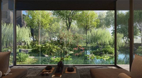 Midtown-Modern_View-Out-to-Garden-1